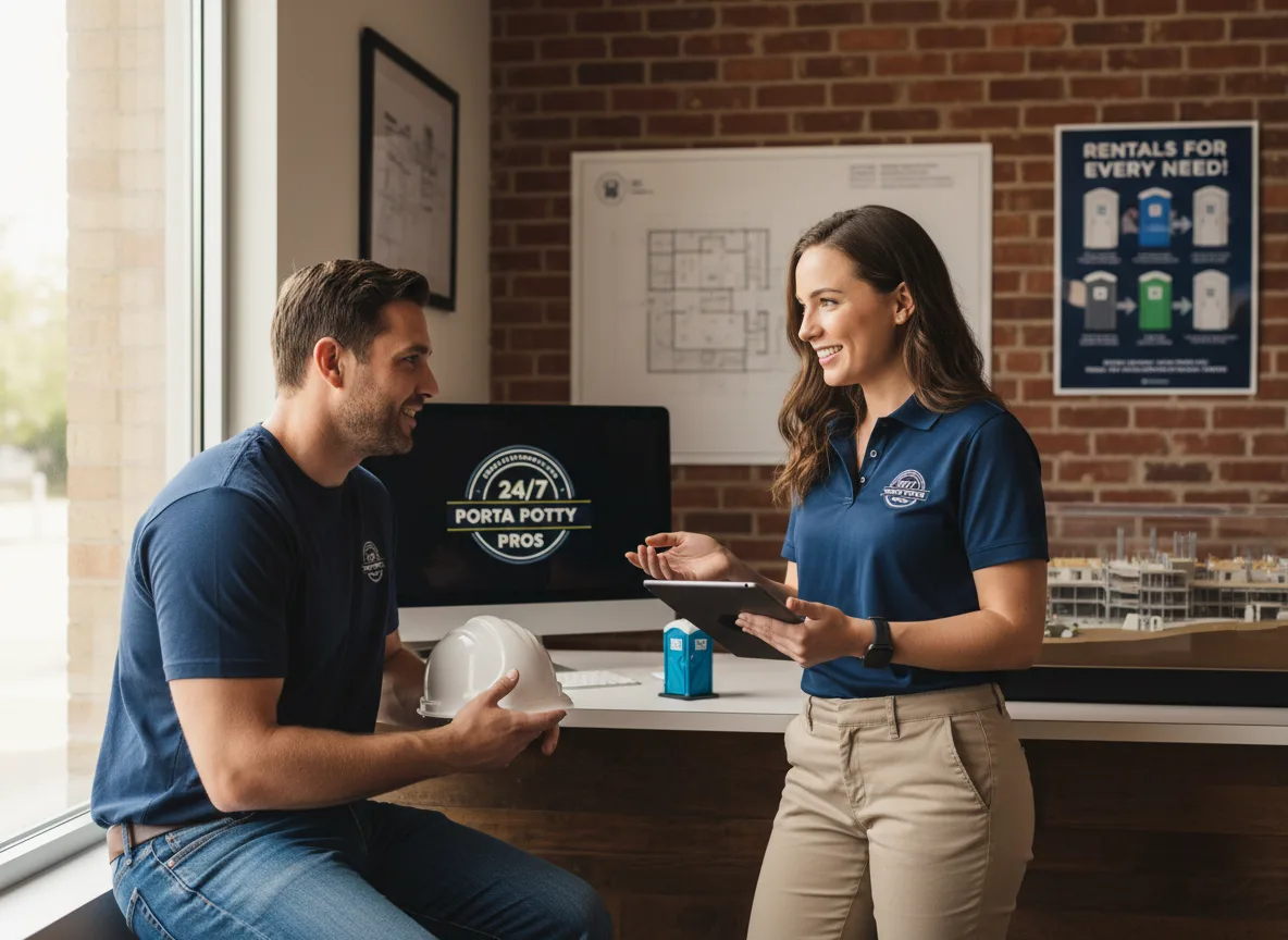 Flushing Toilet Rental Options in Petersburg, OH